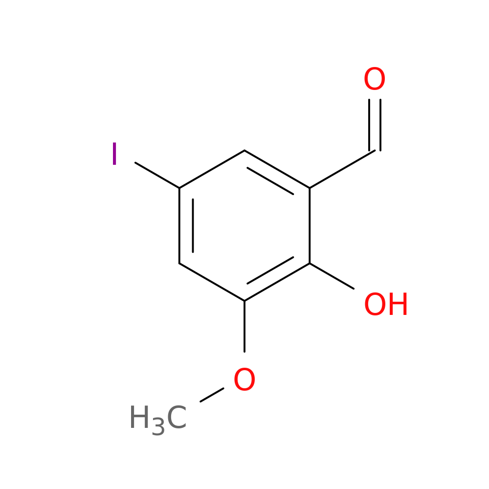 2-Hydroxy-5-iodo-3-methoxybenzaldehyde