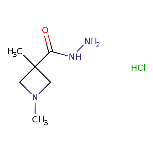 1,3-dimethylazetidine-3-carbohydrazide hydrochloride