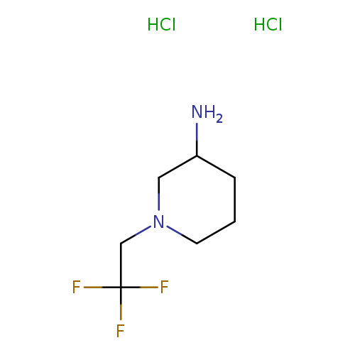 1-(2,2,2-trifluoroethyl)piperidin-3-amine dihydrochloride