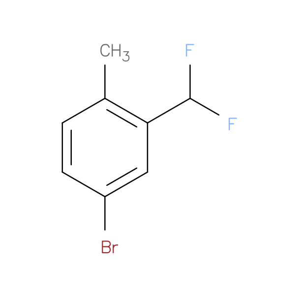 4-Bromo-2-(difluoromethyl)-1-methylbenzene