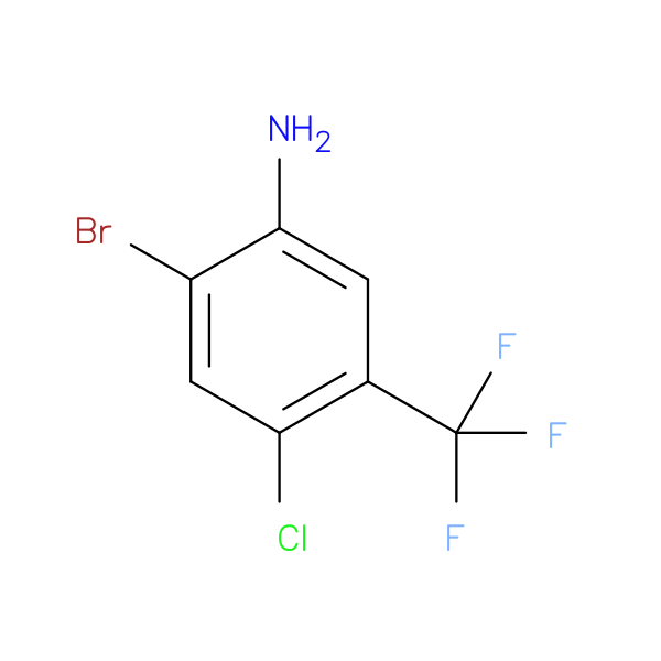2-Bromo-4-chloro-5-(trifluoromethyl)aniline
