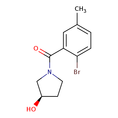 (3R)-1-(2-bromo-5-methylbenzoyl)pyrrolidin-3-ol