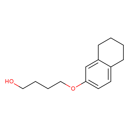 4-(5,6,7,8-Tetrahydronaphthalen-2-yloxy)butan-1-ol