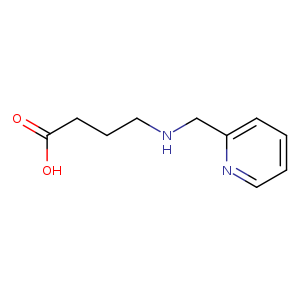 4-[(pyridin-2-ylmethyl)amino]butanoic acid