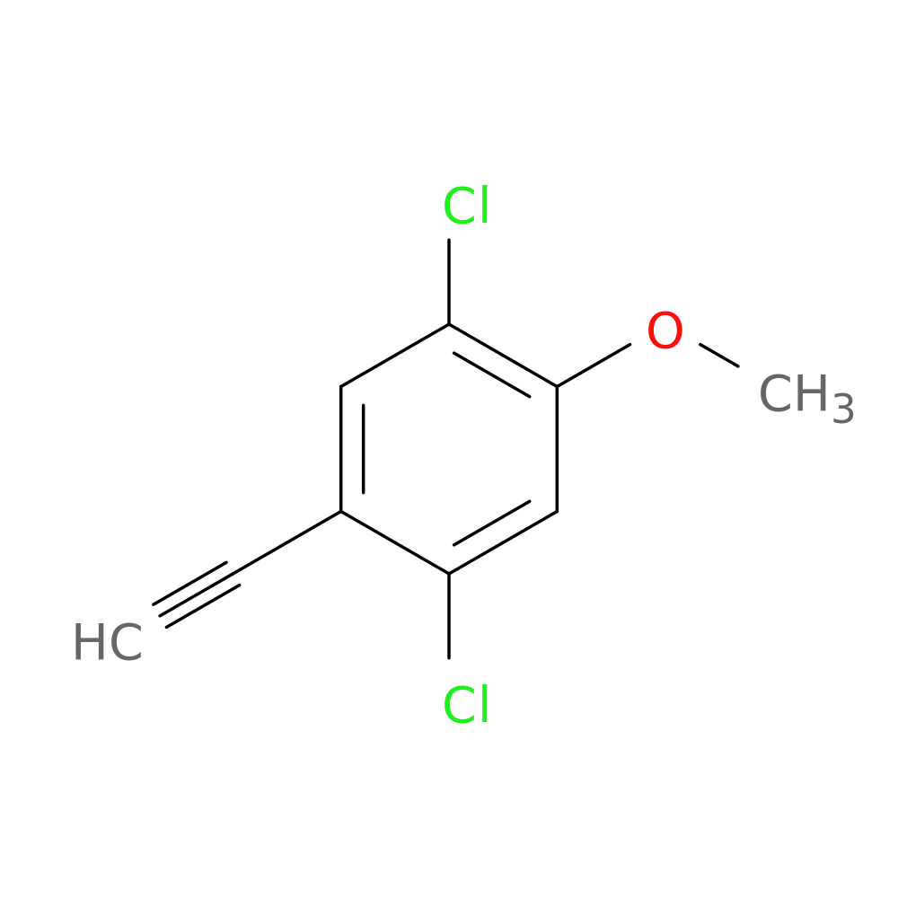 1,4-dichloro-2-ethynyl-5-methoxybenzene
