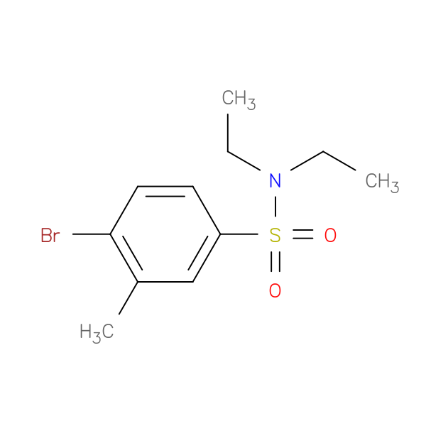 N,N-Diethyl 4-bromo-3-methylbenzenesulfonamide