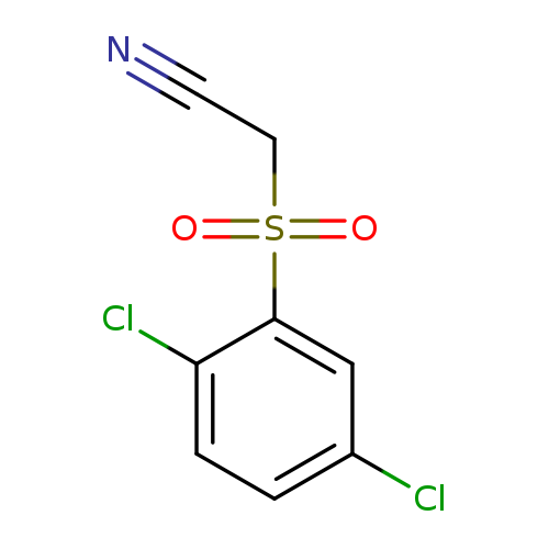 2-(2,5-dichlorobenzenesulfonyl)acetonitrile