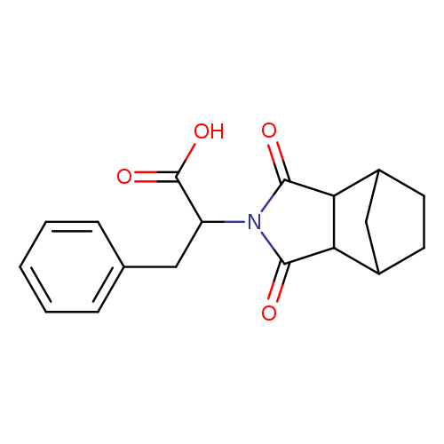 2-(1,3-Dioxooctahydro-2H-4,7-methanoisoindol-2-yl)-3-phenylpropanoic acid