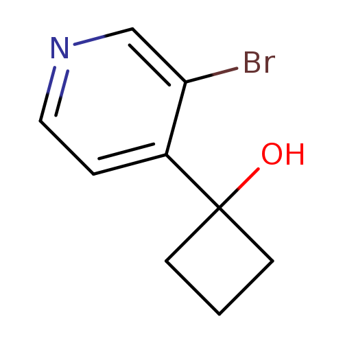 1-(3-Bromopyridin-4-yl)cyclobutanol