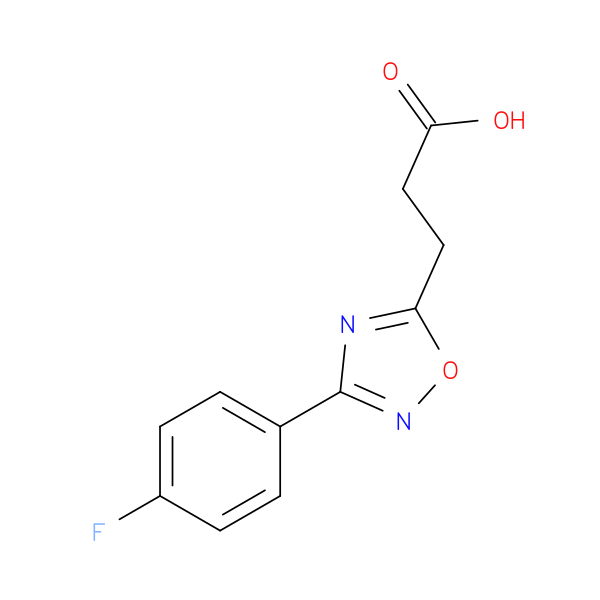 3-(3-(4-Fluorophenyl)-1,2,4-oxadiazol-5-yl)propanoic acid