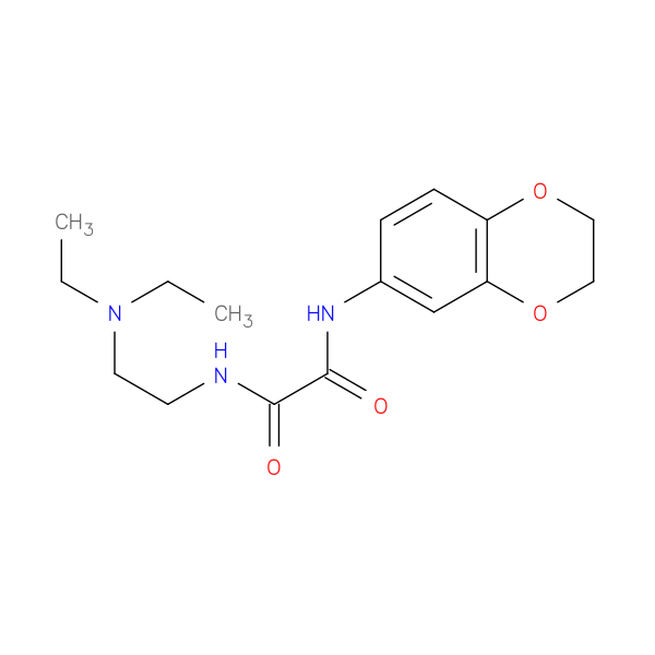 N-[2-(diethylamino)ethyl]-N'-(2,3-dihydro-1,4-benzodioxin-6-yl)ethanediamide