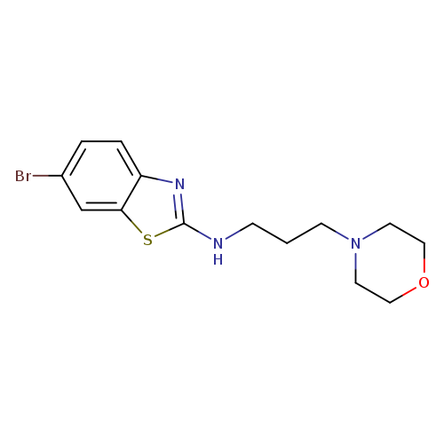 6-Bromo-n-(3-morpholinopropyl)benzo[d]thiazol-2-amine