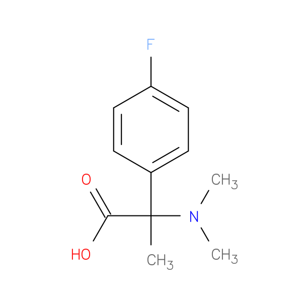 2-(dimethylamino)-2-(4-fluorophenyl)propanoic acid