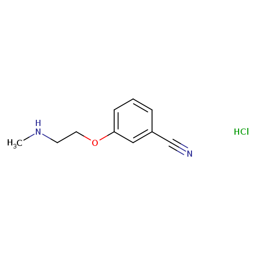 3-[2-(methylamino)ethoxy]benzonitrilehydrochloride