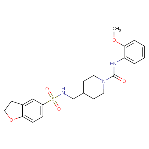 4-[(2,3-dihydro-1-benzofuran-5-sulfonamido)methyl]-N-(2-methoxyphenyl)piperidine-1-carboxamide