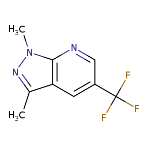 1,3-dimethyl-5-(trifluoromethyl)-1H-pyrazolo[3,4-b]pyridine