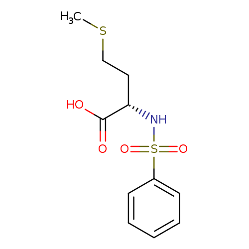4-(METHYLTHIO)-2-[(PHENYLSULFONYL)AMINO]BUTANOIC ACID