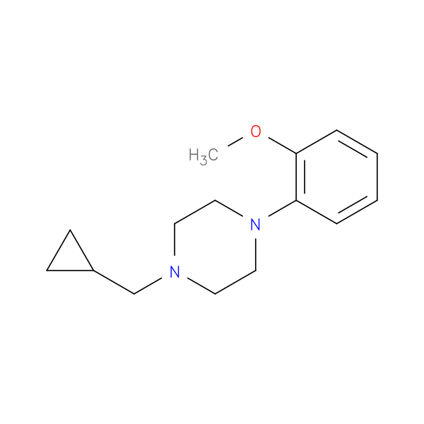 1-(cyclopropylmethyl)-4-(2-methoxyphenyl)piperazine