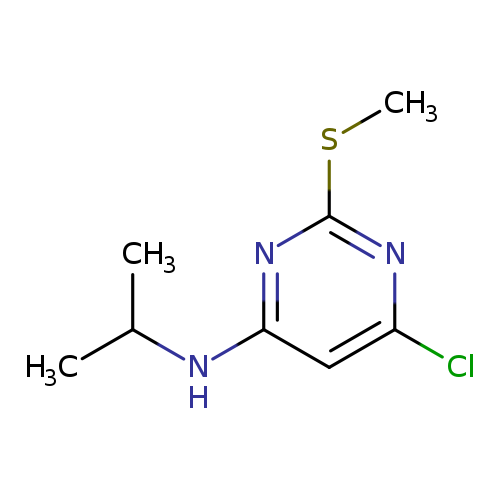 4-Chloro-6-isopropylamino-2-methylthiopyrimidine