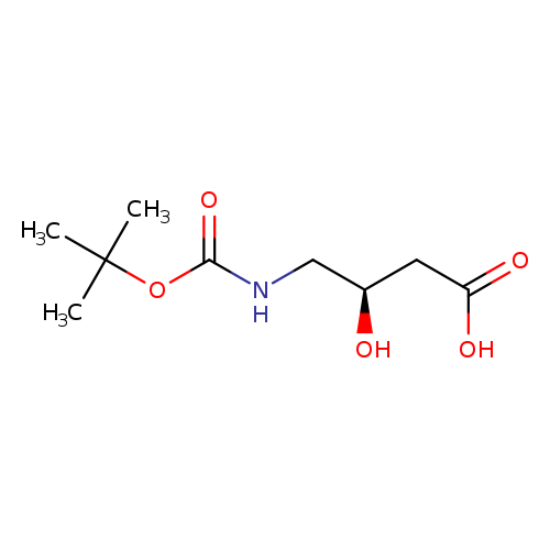 Butanoic acid, 4-[[(1,1-dimethylethoxy)carbonyl]amino]-3-hydroxy-, (3R)-