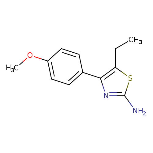 5-Ethyl-4-(4-methoxy-phenyl)-thiazol-2-ylamine