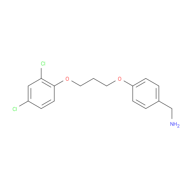 1-{4-[3-(2,4-dichlorophenoxy)propoxy]phenyl}methanamine