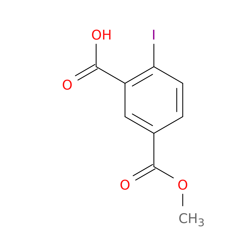 2-iodo-5-(methoxycarbonyl)benzoic acid