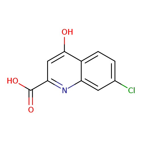 2-Quinolinecarboxylic acid, 7-chloro-4-hydroxy-