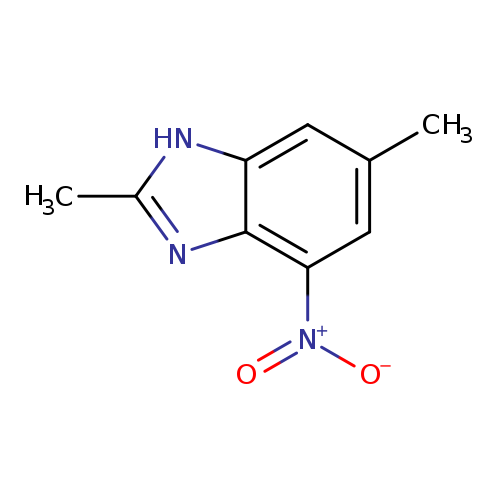 1H-Benzimidazole,2,6-dimethyl-4-nitro-(9CI)