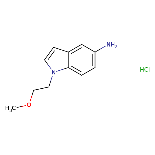 1-(2-methoxyethyl)-1H-indol-5-amine hydrochloride