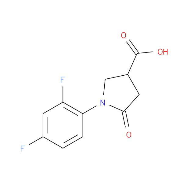 1-(2,4-Difluorophenyl)-5-oxopyrrolidine-3-carboxylic acid