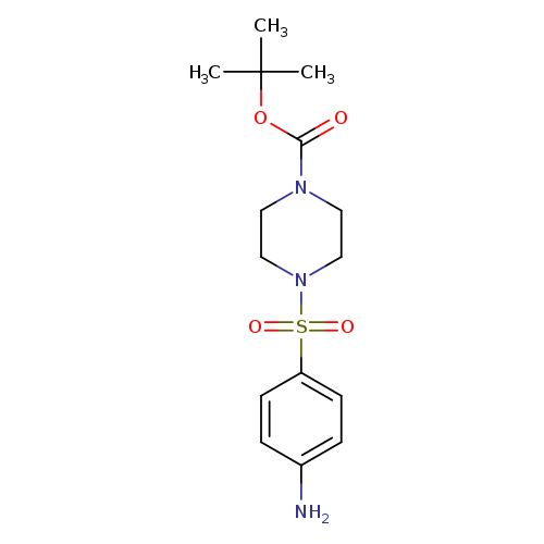 4-((4-Aminophenyl)sulfonyl)-1-(tert-butyloxycarbonyl)piperazine