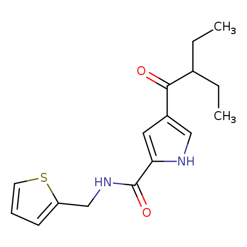 4-(2-ethylbutanoyl)-N-[(thiophen-2-yl)methyl]-1H-pyrrole-2-carboxamide
