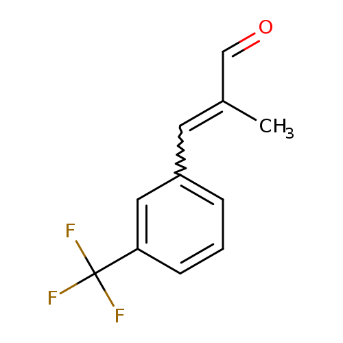 2-methyl-3-[3-(trifluoromethyl)phenyl]prop-2-enal