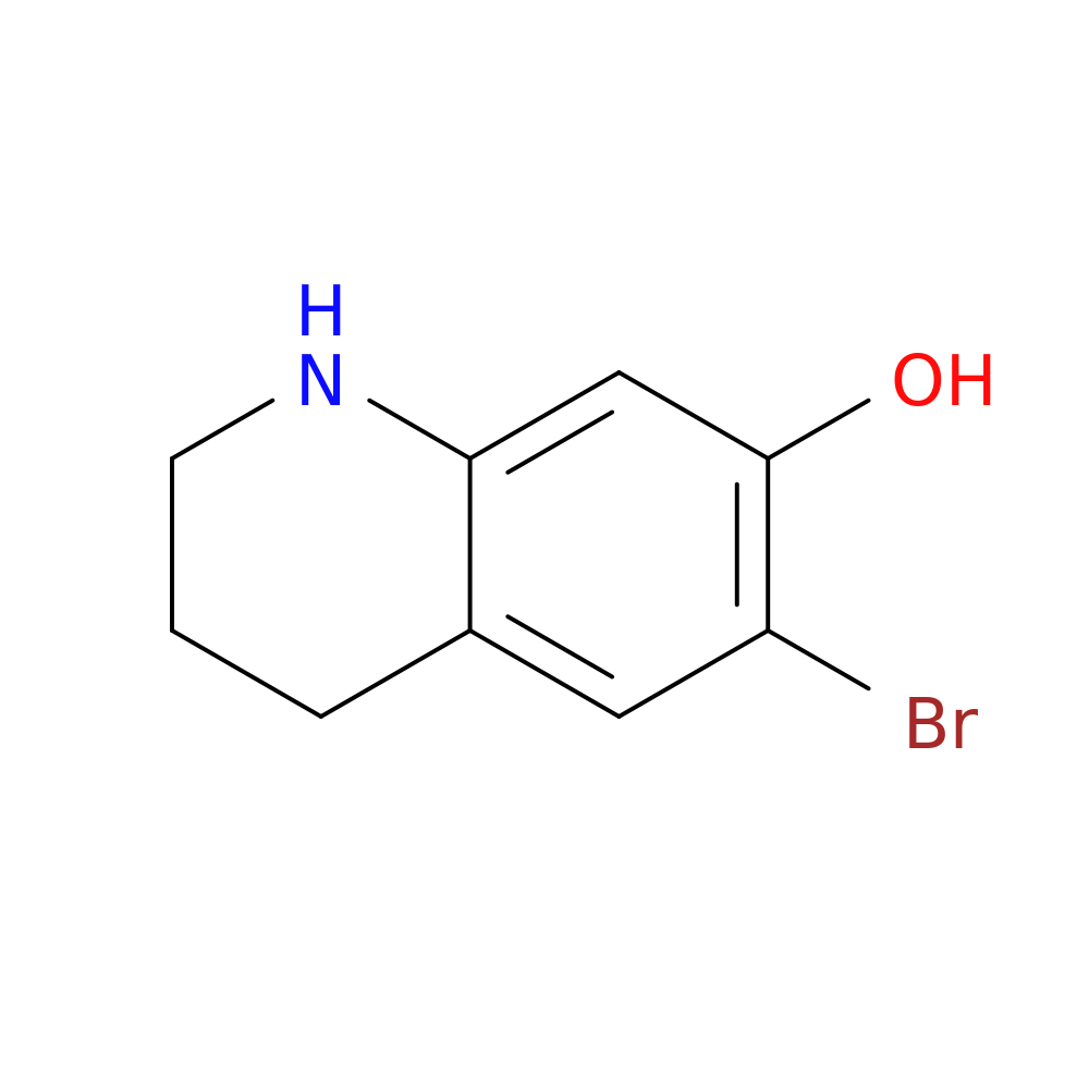 6-Bromo-1,2,3,4-tetrahydroquinolin-7-ol
