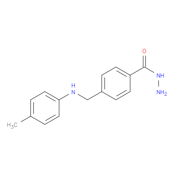 4-([(4-Methylphenyl)amino]methyl)benzohydrazide