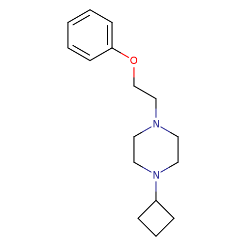 1-cyclobutyl-4-(2-phenoxyethyl)piperazine
