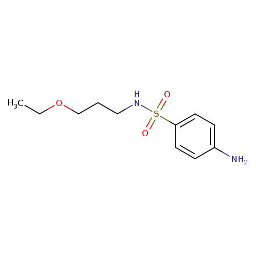 4-Amino-n-(3-ethoxypropyl)benzenesulfonamide