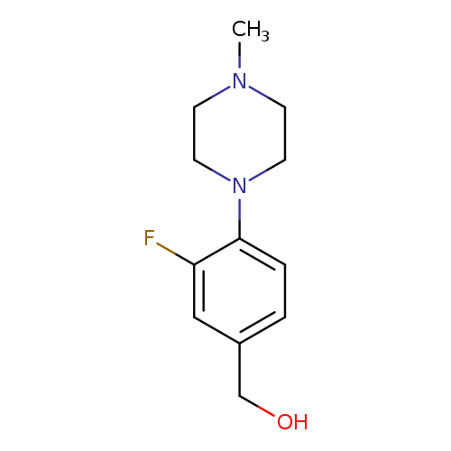 [3-Fluoro-4-(4-methylpiperazin-1-yl)phenyl]methanol
