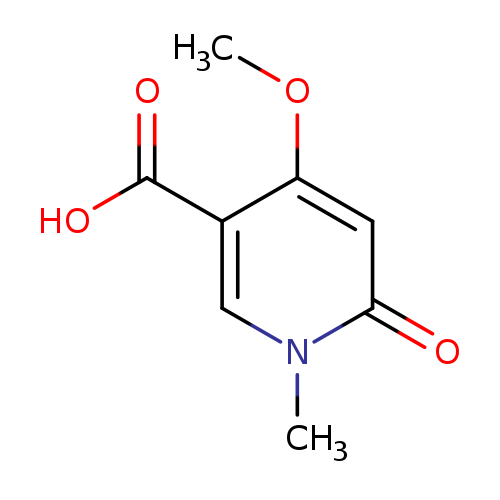 4-methoxy-1-methyl-6-oxo-1,6-dihydropyridine-3-carboxylic acid