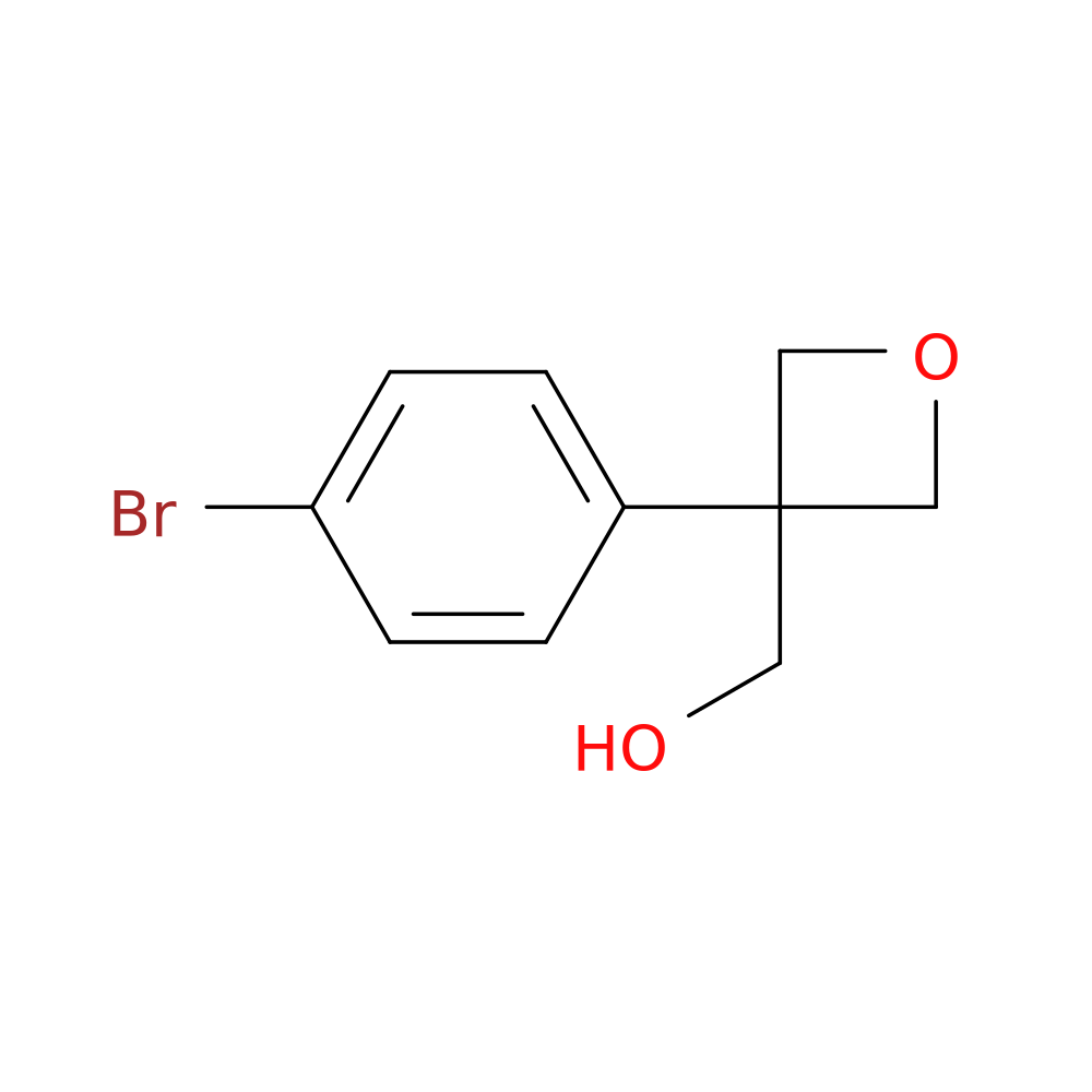 (3-(4-Bromophenyl)oxetan-3-yl)methanol