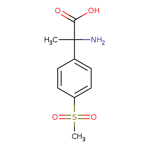 2-Amino-2-(4-methanesulfonylphenyl)propanoic acid