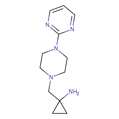 1-{[4-(pyrimidin-2-yl)piperazin-1-yl]methyl}cyclopropan-1-amine