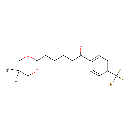 5-(5,5-Dimethyl-1,3-dioxan-2-yl)-4'-trifluoromethylvalerophenone
