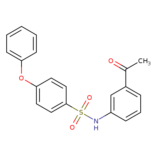 N-(3-acetylphenyl)-4-phenoxybenzene-1-sulfonamide