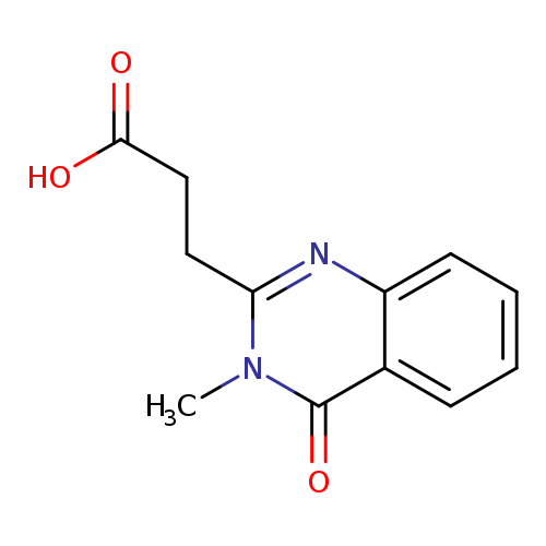 3-(3-methyl-4-oxo-3,4-dihydro-2-quinazolinyl)propanoic acid