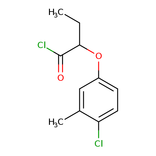 2-(4-Chloro-3-methylphenoxy)butanoyl chloride