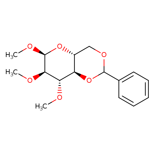 Methyl 4,6-o-benzylidene-2,3-di-o-methyl-alpha-d-glucopyranoside
