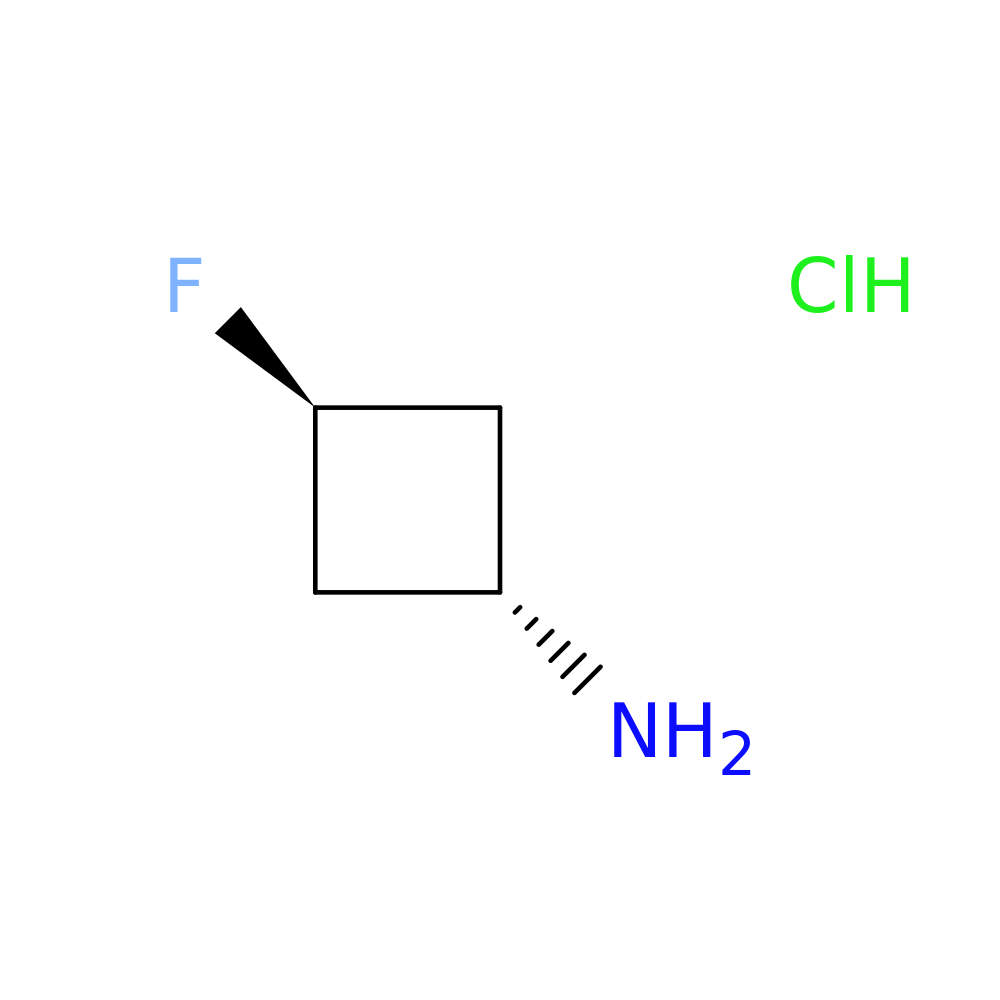 trans-3-Fluorocyclobutanamine Hydrochloride