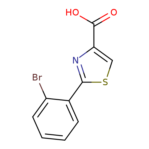 2-(2-Bromophenyl)-1,3-thiazole-4-carboxylic acid